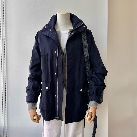 Zadig & Voltaire Women's Kinta Nylon Zip-up Field Jacket - Picture 1 of 10